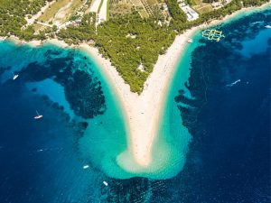 Spiaggia di Zlatni Rat, Croazia