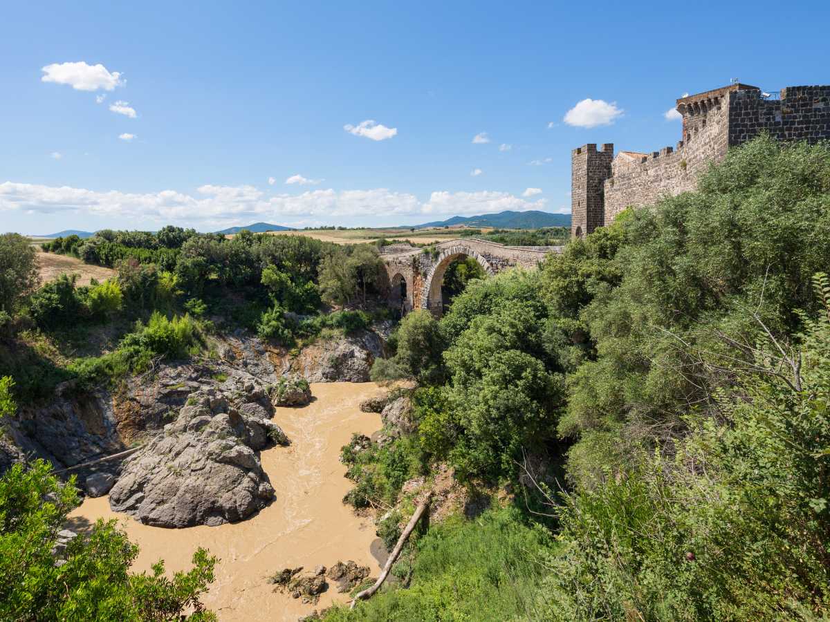 Veduta di Vulci