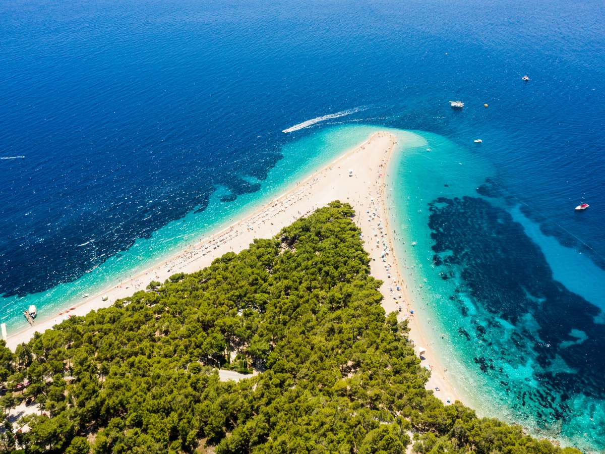 La mutevole Zlatni Rat