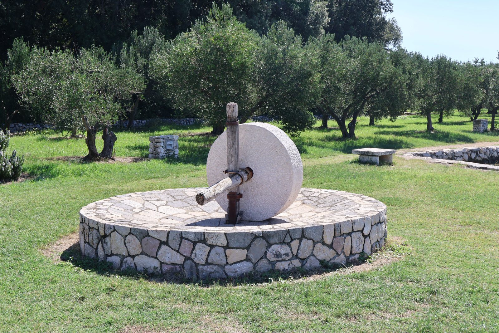 Frantoio ipogeo sotterraneo scavato nel tufo, Puglia