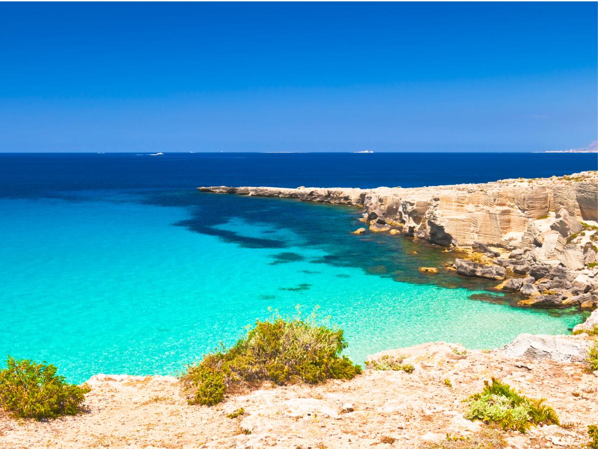 Cala Rossa a Favignana