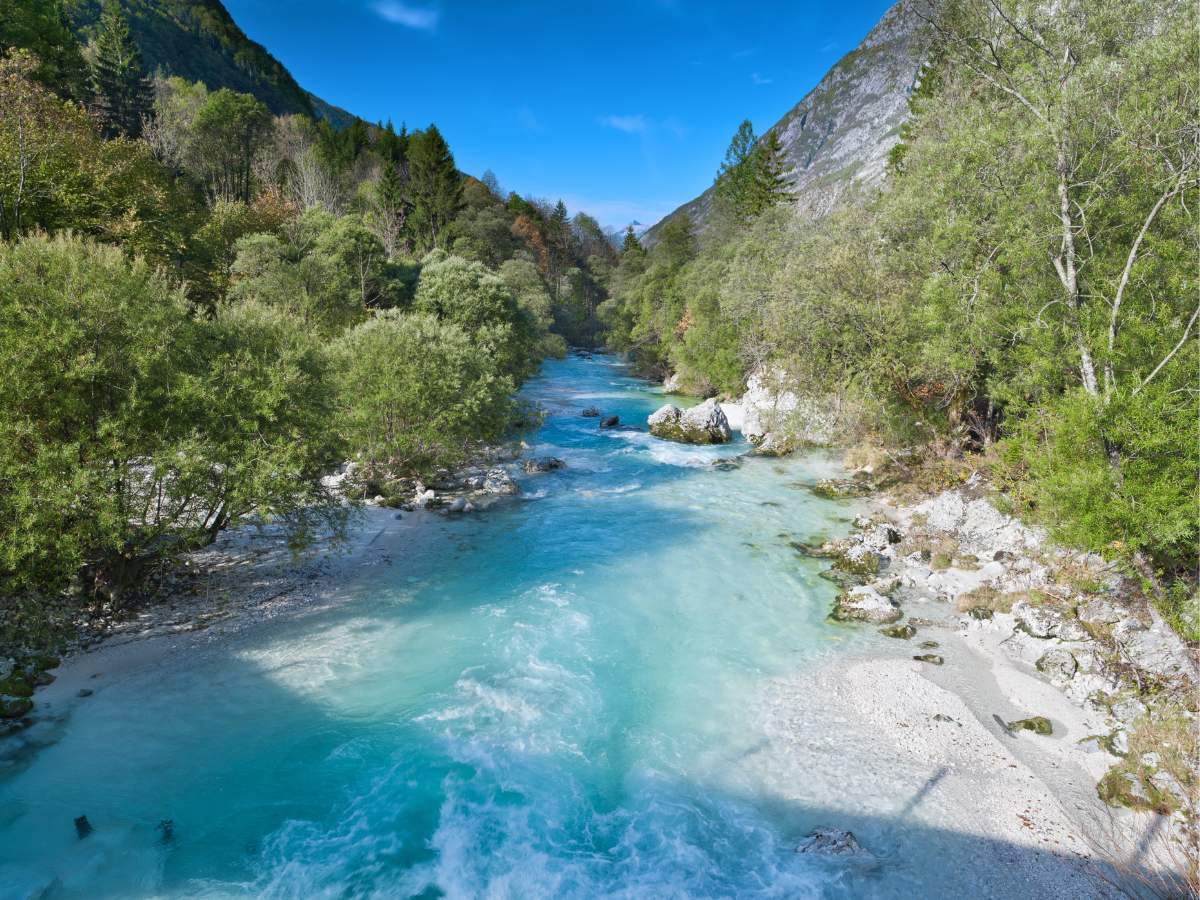Fiume Isonzo, Slovenia