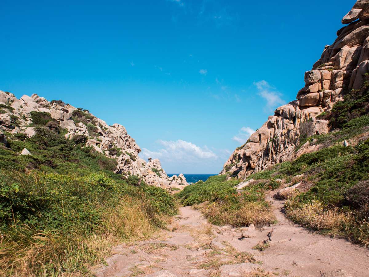 Paesaggio della Valle della Luna in Sardegna