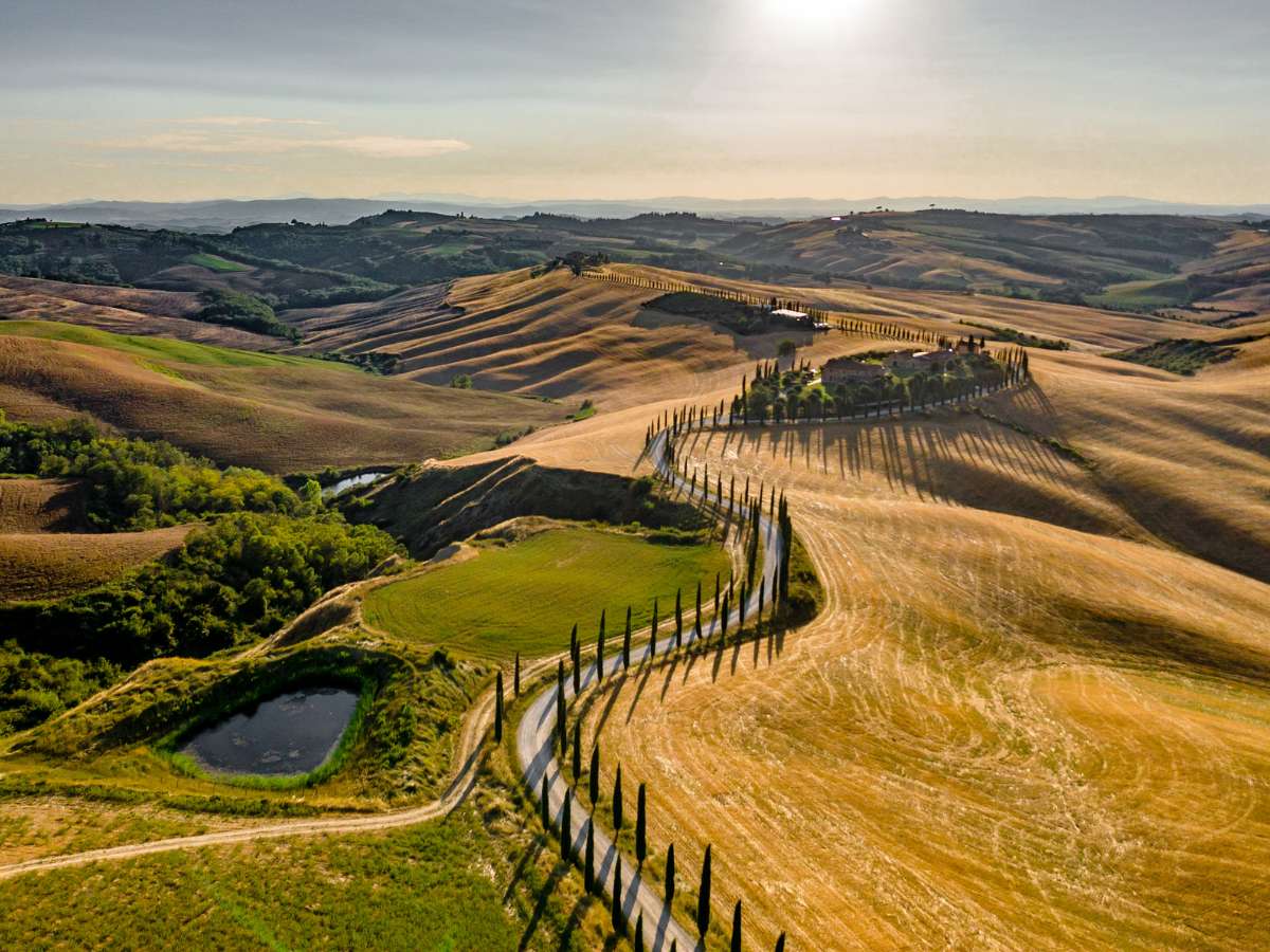 Asciano, Toscana