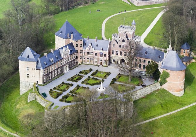 castello di Gaasbeek © www.vlaanderenvanuitdelucht.be