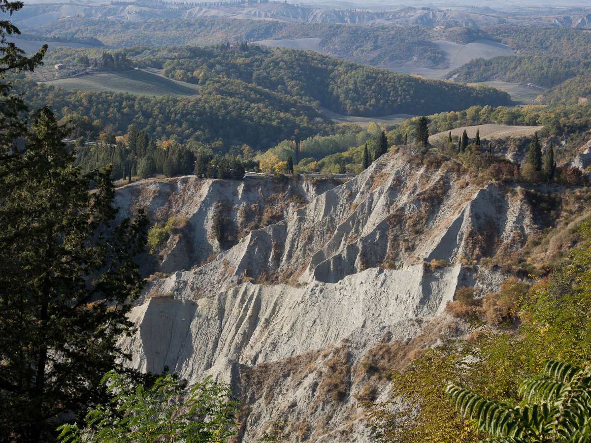 Paesaggio delle Crete Senesi in Toscana