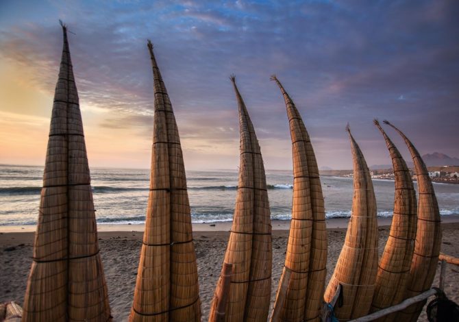 la libertad-perù-Tramonto sul litorale-Huanchaco-Trujillo-Alex Bryce