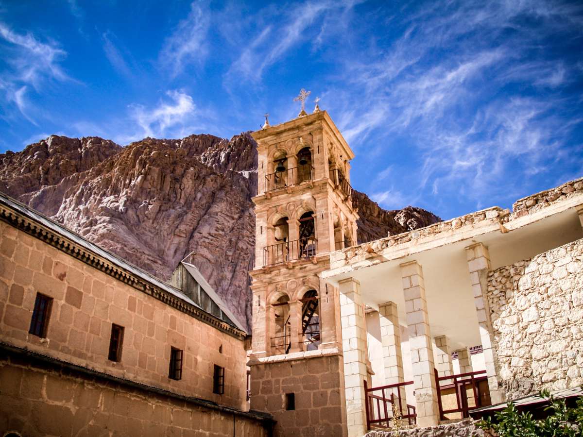 Dentro il Monastero di Santa Caterina del Sinai, Egitto