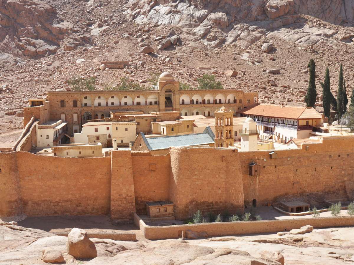 Dettagli del Monastero di Santa Caterina del Sinai, Egitto