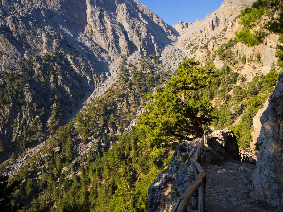 Gole di Samaria, Isola di Creta