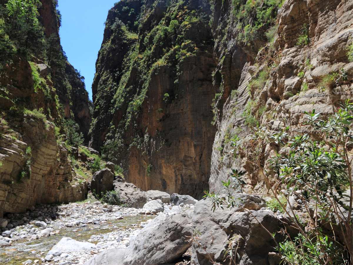 Gole di Samaria a Creta, Grecia