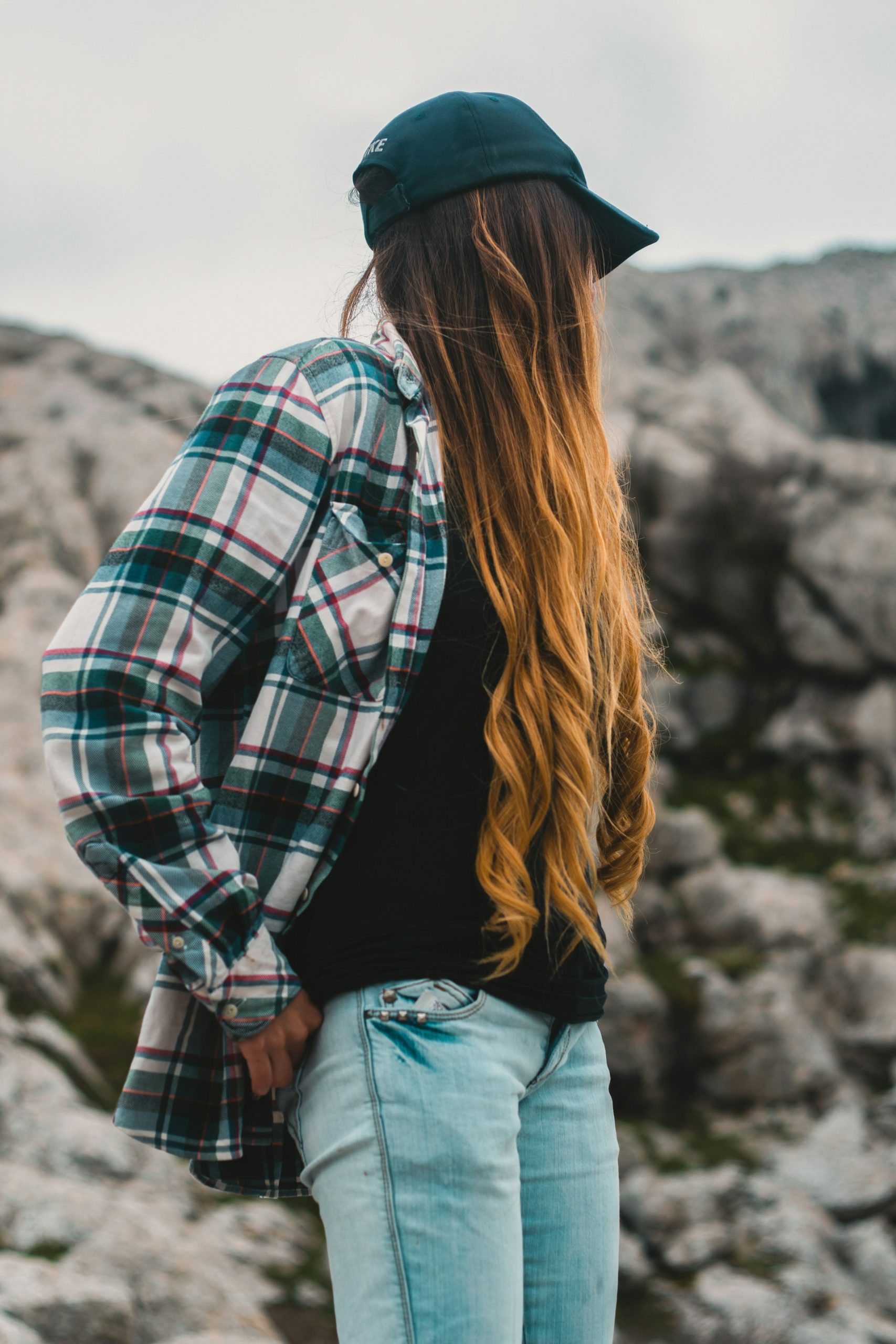 camicia di flanella a scacchi